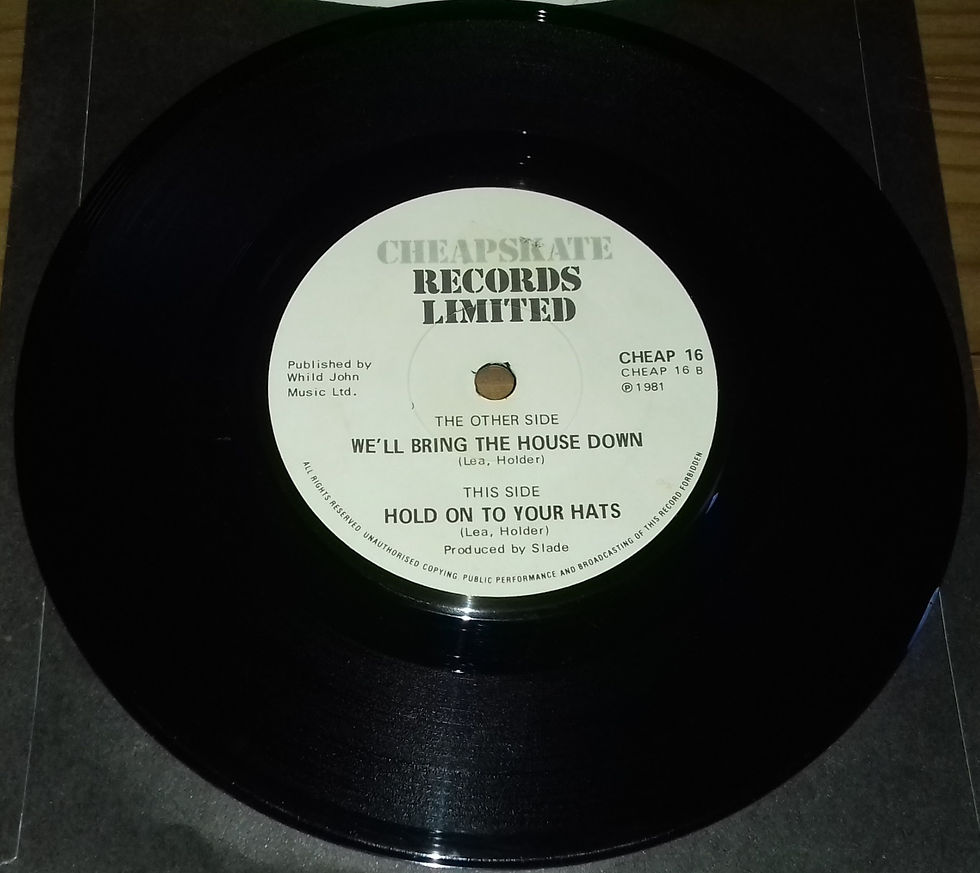 Thumbnail: Slade - We'll Bring The House Down (7", Single, Sol) (Cheapskate Records)