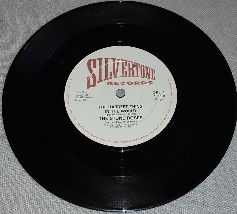 Miniatyrbild: The Stone Roses - Elephant Stone (7", Single, RE, Red) (Silvertone Records)
