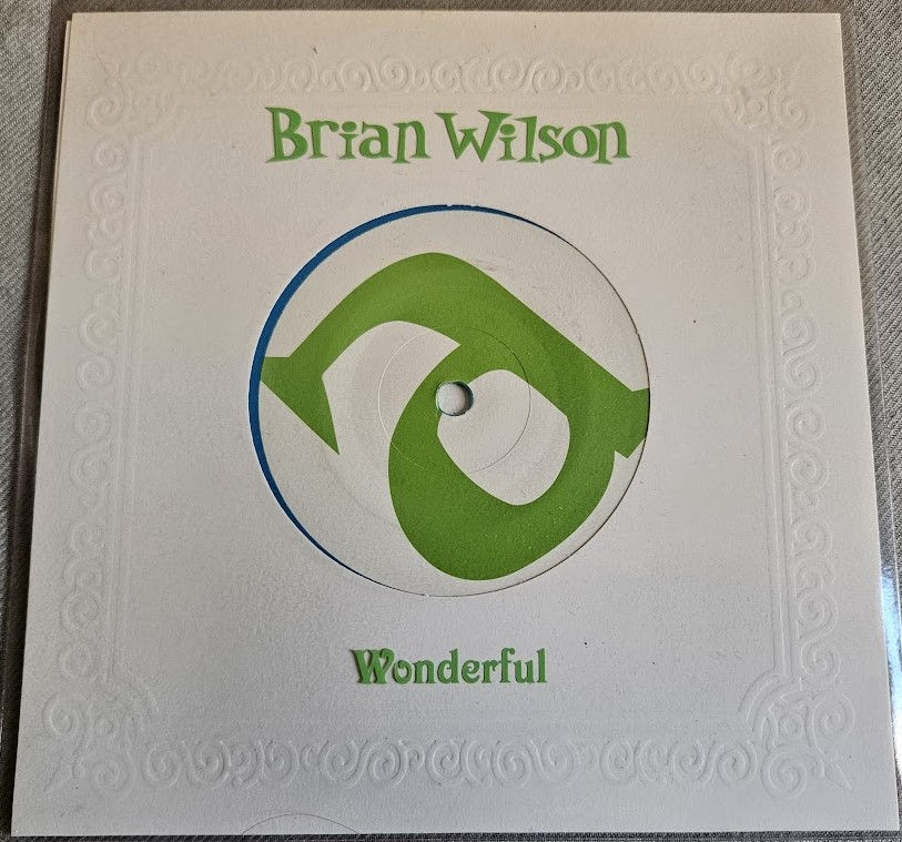 Brian Wilson - Wonderful (7", Single, Ltd, Blu) (Must... Destroy!!, Nonesuch, At