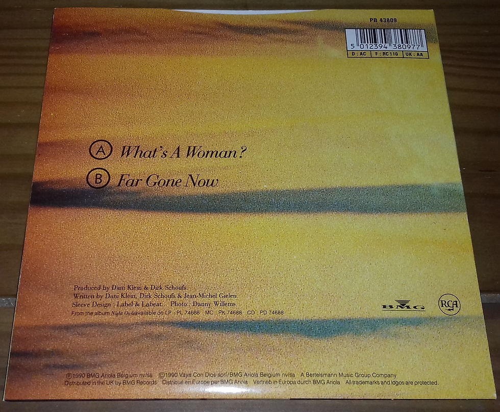 Miniatyrbild: Vaya Con Dios - What's A Woman? (7", Single) (RCA)