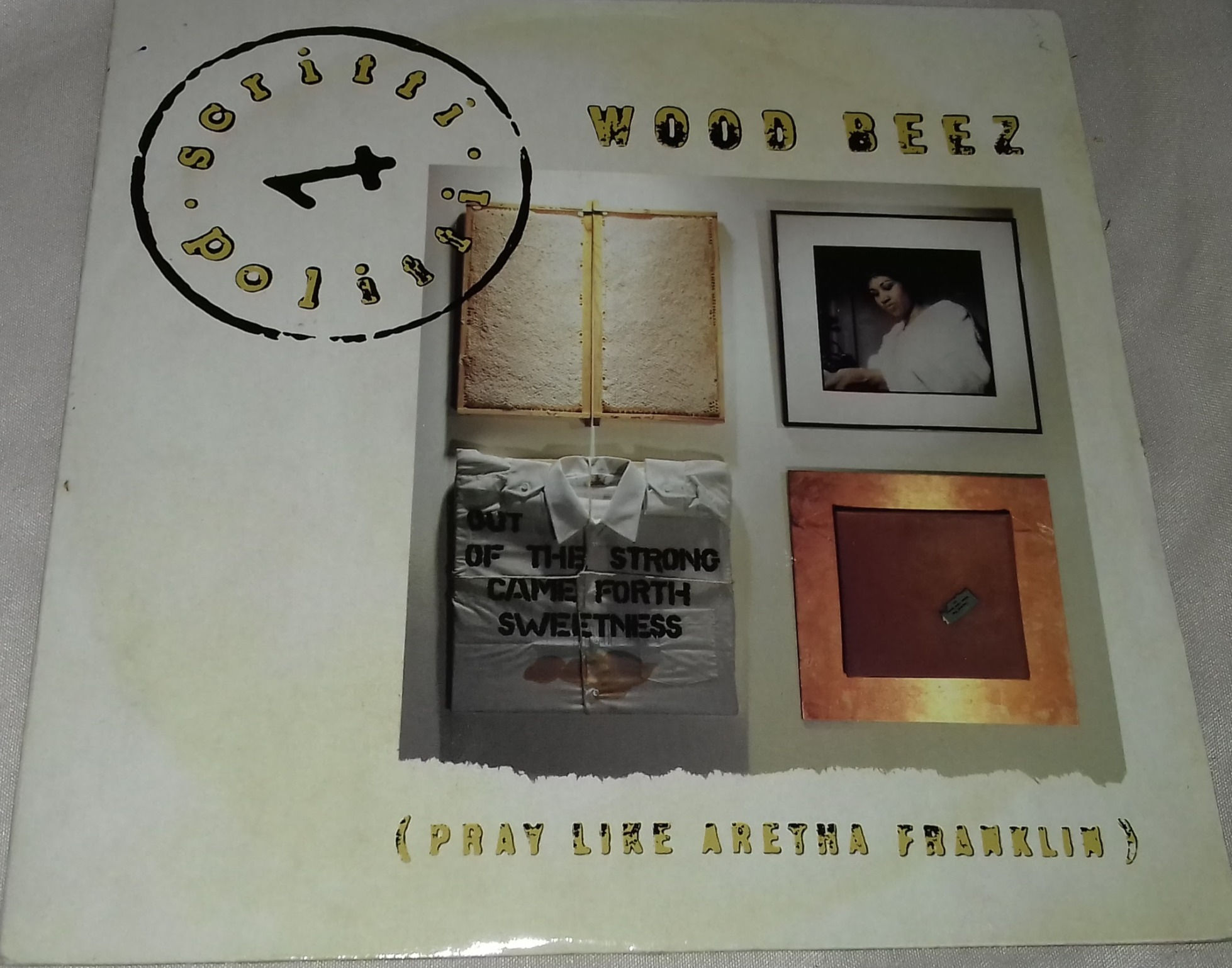 Scritti Politti - Wood Beez (Pray Like Aretha Franklin) (7", Single) (Virgin)