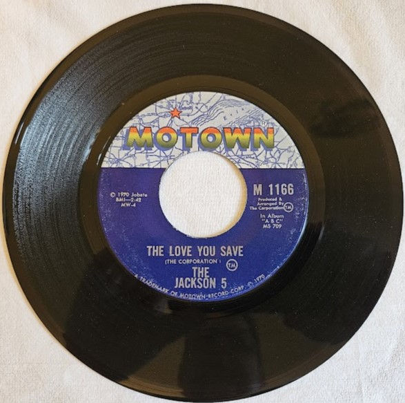 The Jackson 5 - The Love You Save (7", Single) (Motown)
