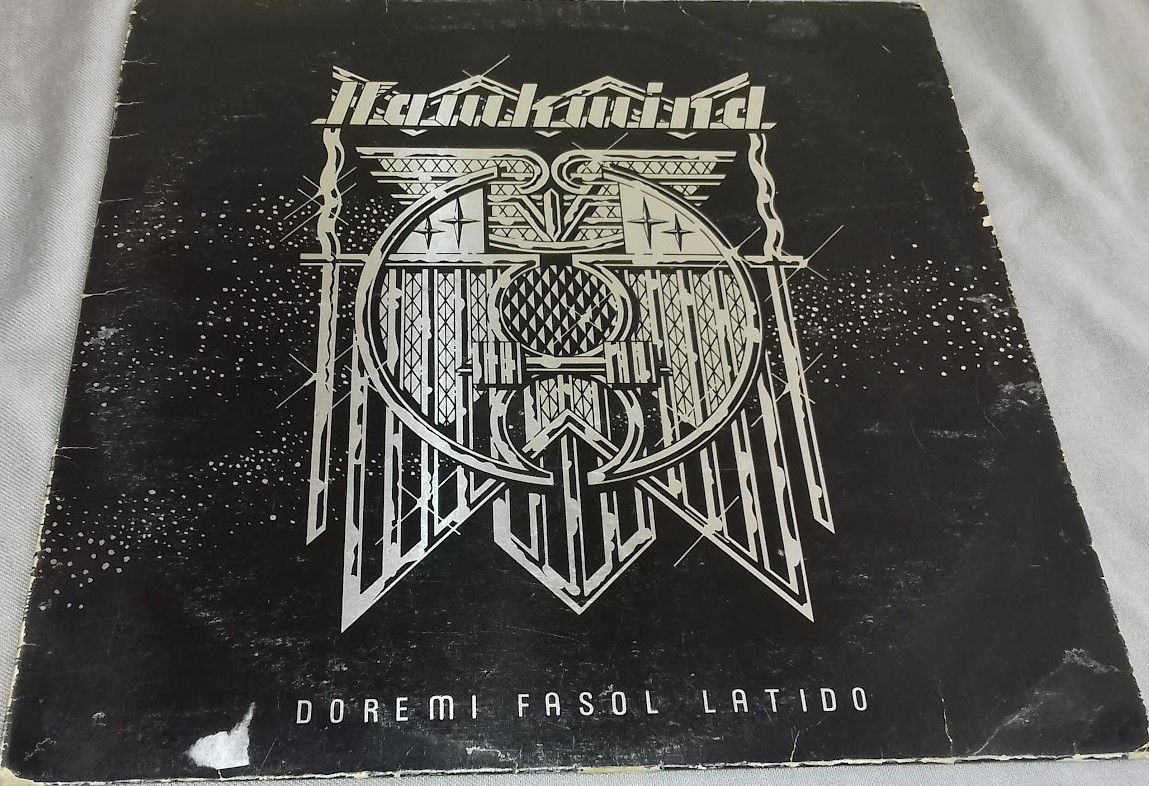 Hawkwind - Doremi Fasol Latido (LP, Album, RP, Lab) (United Artists Records, Uni