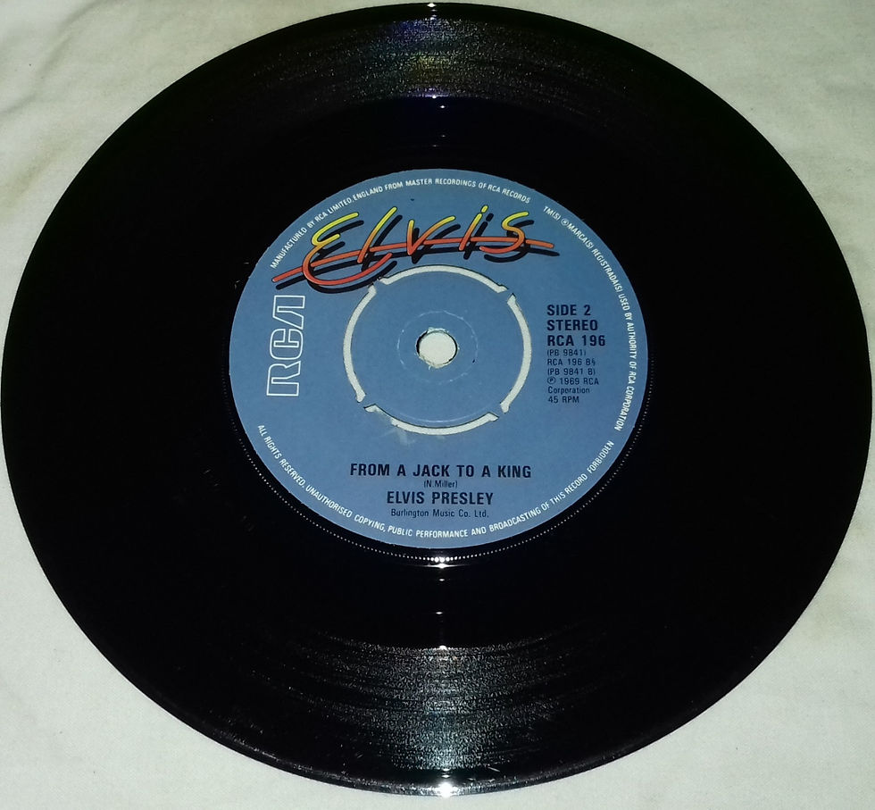 תמונה ממוזערת: Elvis Presley - Are You Lonesome Tonight? (7", Single) (RCA, RCA)
