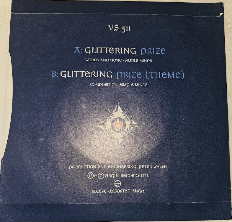 Miniature : Simple Minds - Glittering Prize (7", Single) (Virgin)