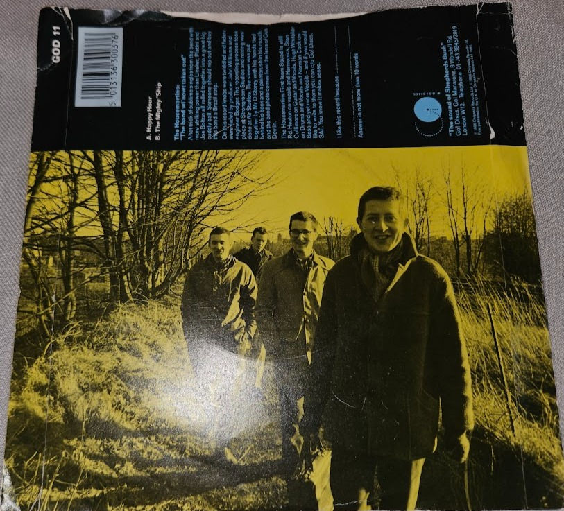 Miniatura: The Housemartins - Happy Hour (7", Single, Go!) (Go! Discs)