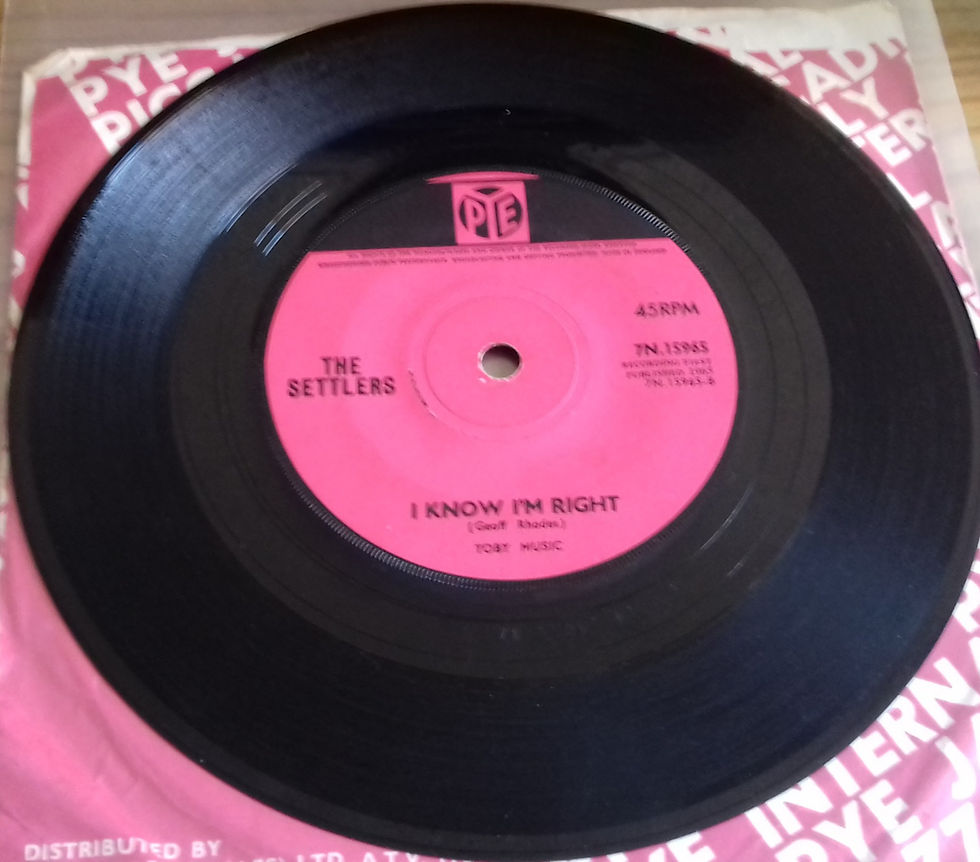 The Settlers - Woman Called Freedom (7", Single) (Pye Records)