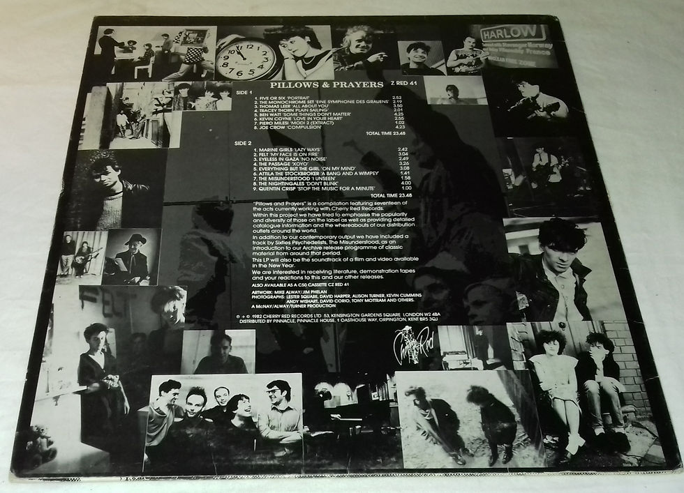 Miniatyrbild: Various - Pillows & Prayers (LP, Comp) (Cherry Red)