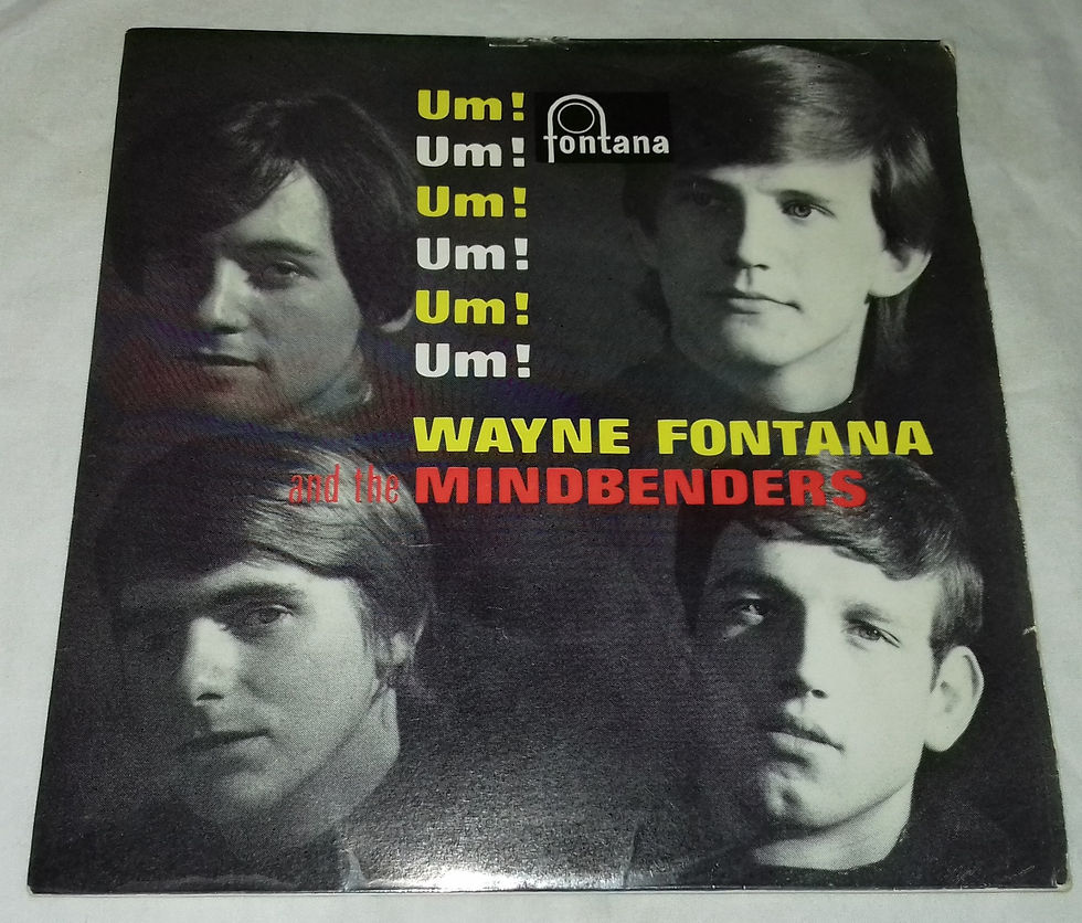 Wayne Fontana And The Mindbenders* - Um! Um! Um! Um! Um! Um! (7", EP, Mono) (Fon