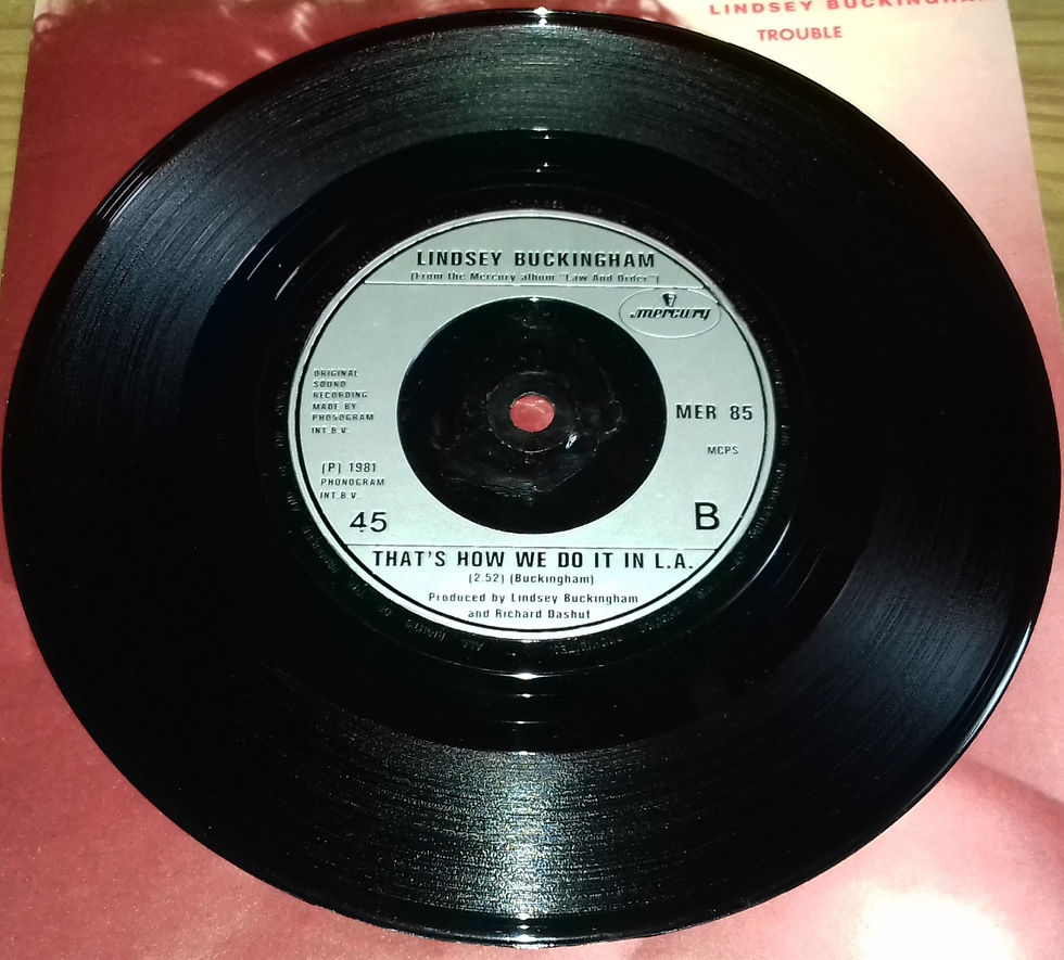 Miniatura: Lindsey Buckingham - Trouble (7", Single) (Mercury)