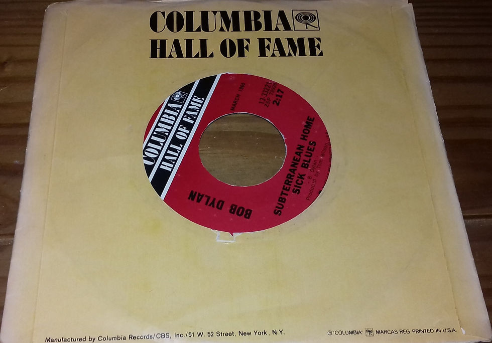 Miniaturbild: Bob Dylan - Positively 4th Street / Subterranean Homesick Blues (7", RE) (Columb