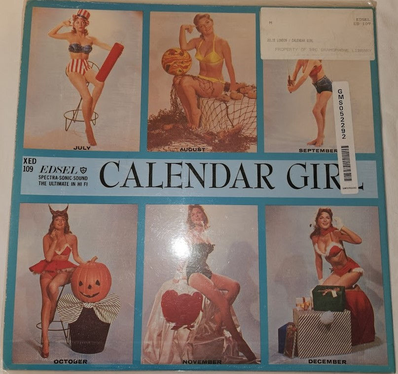 Thumbnail: Julie London - Calendar Girl (LP, Album, RE, Gat) (Edsel Records, Edsel Records)