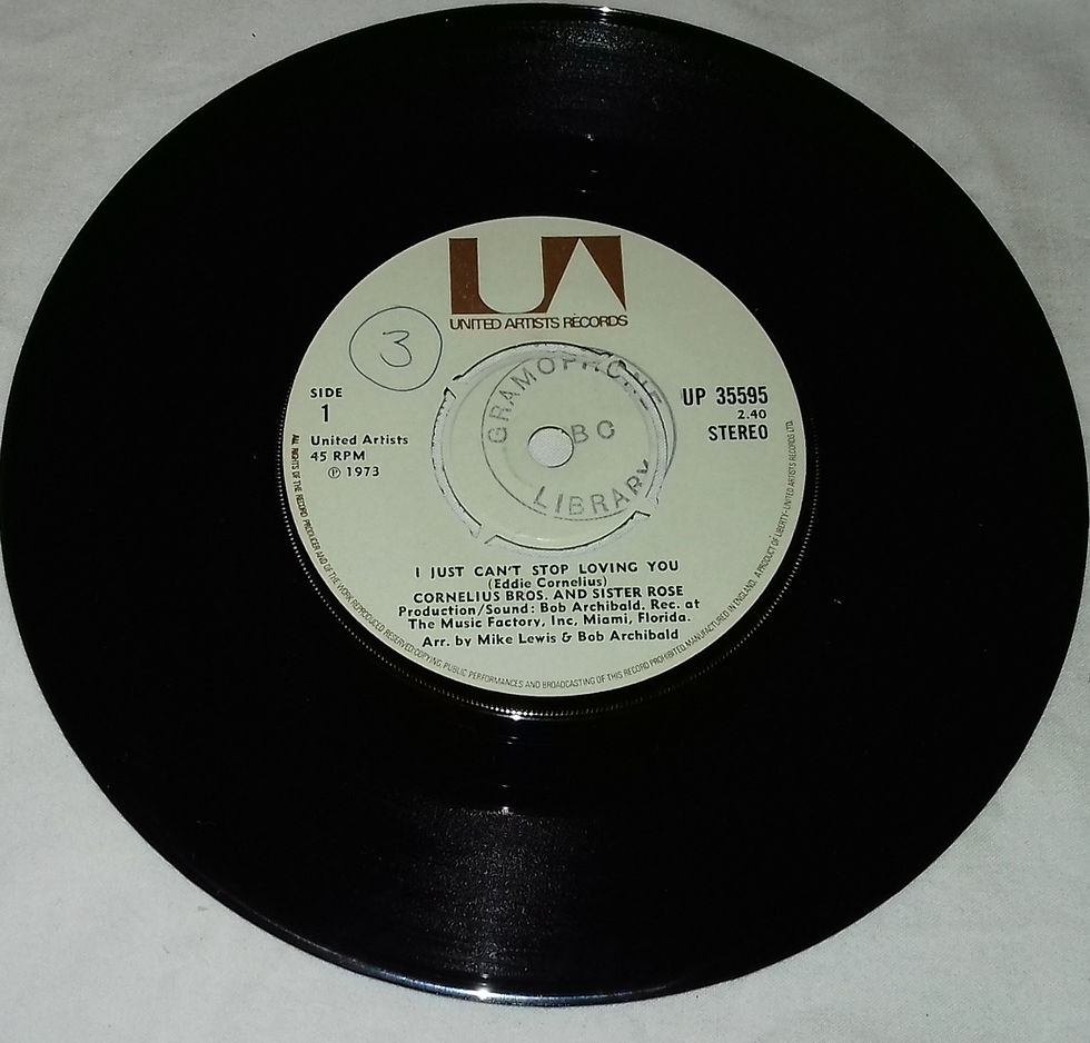 Miniatura: Cornelius Bros. And Sister Rose* - I Just Can't Stop Loving You / These Lonely N