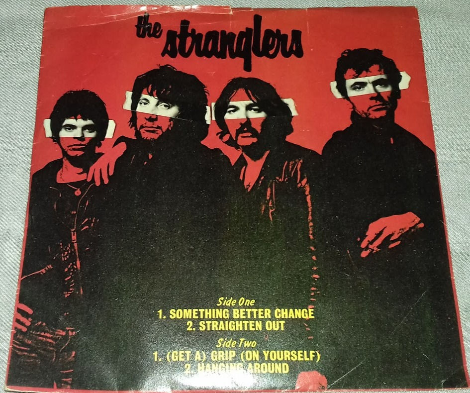 The Stranglers - The Stranglers (7", EP, Pin) (A&M Records)