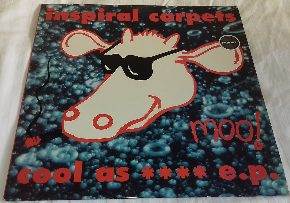 Inspiral Carpets - Cool As **** E.P. (12", EP) (Cow)