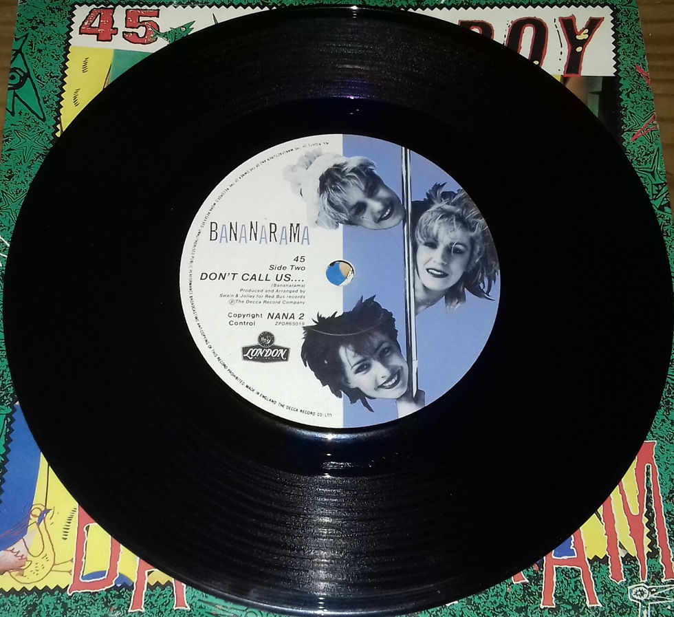 Thumbnail: Bananarama - Shy Boy (7", Single, Pap) (London Records)