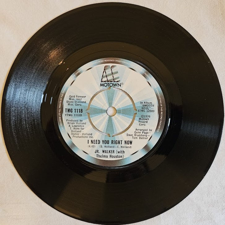 Thumbnail: Junior Walker - Walk In The Night (7", Single, RE) (Motown)
