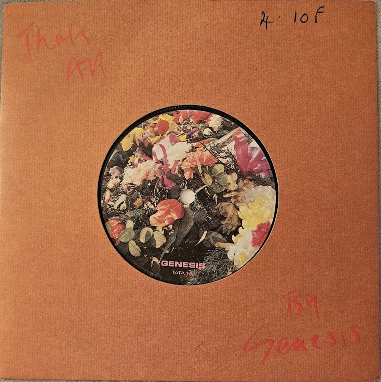 Genesis - That's All (7", Single, Car) (Virgin, Charisma)