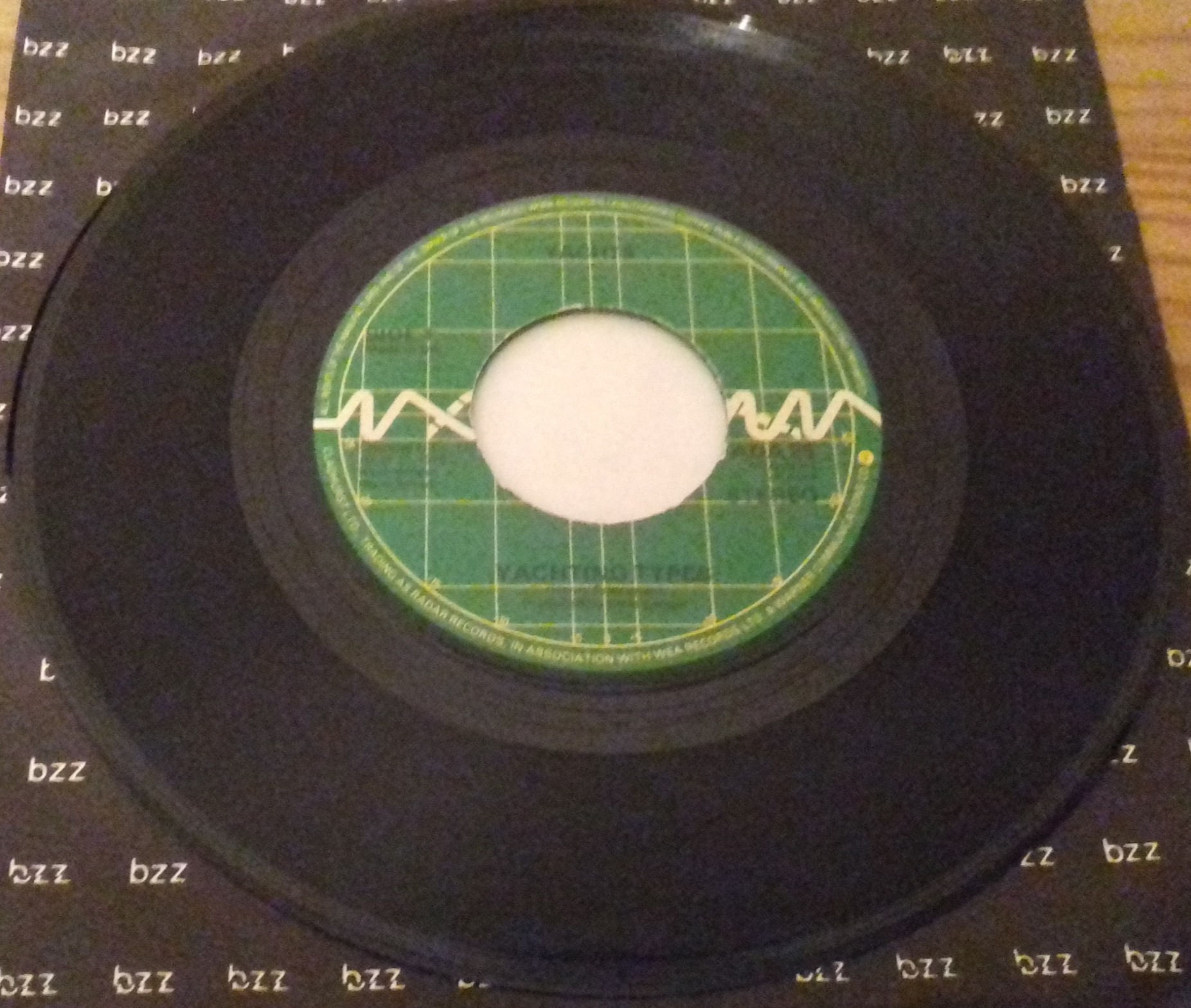 Yachts - Yachting Types (7") (Radar Records (5))
