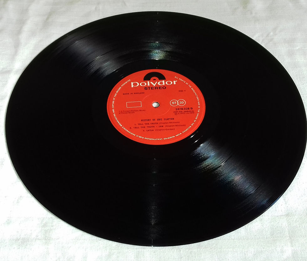 Miniatyrbild: Eric Clapton - History Of Eric Clapton (2xLP, Comp, Gat) (Polydor)