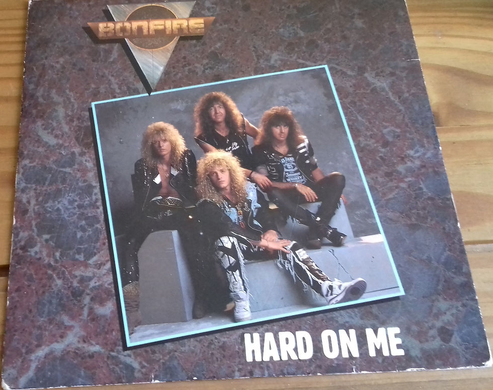 Bonfire - Hard On Me (7", Single) (RCA)