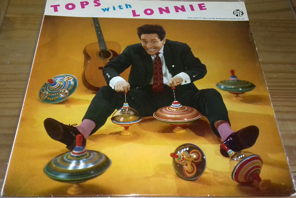 Lonnie Donegan And His Skiffle Group* - Tops With Lonnie (LP, Album) (Pye Nixa)