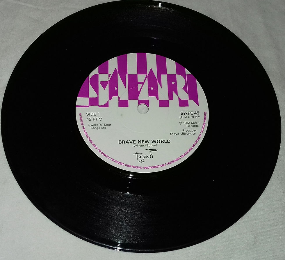 Toyah - Brave New World (7", Single) (Safari Records)