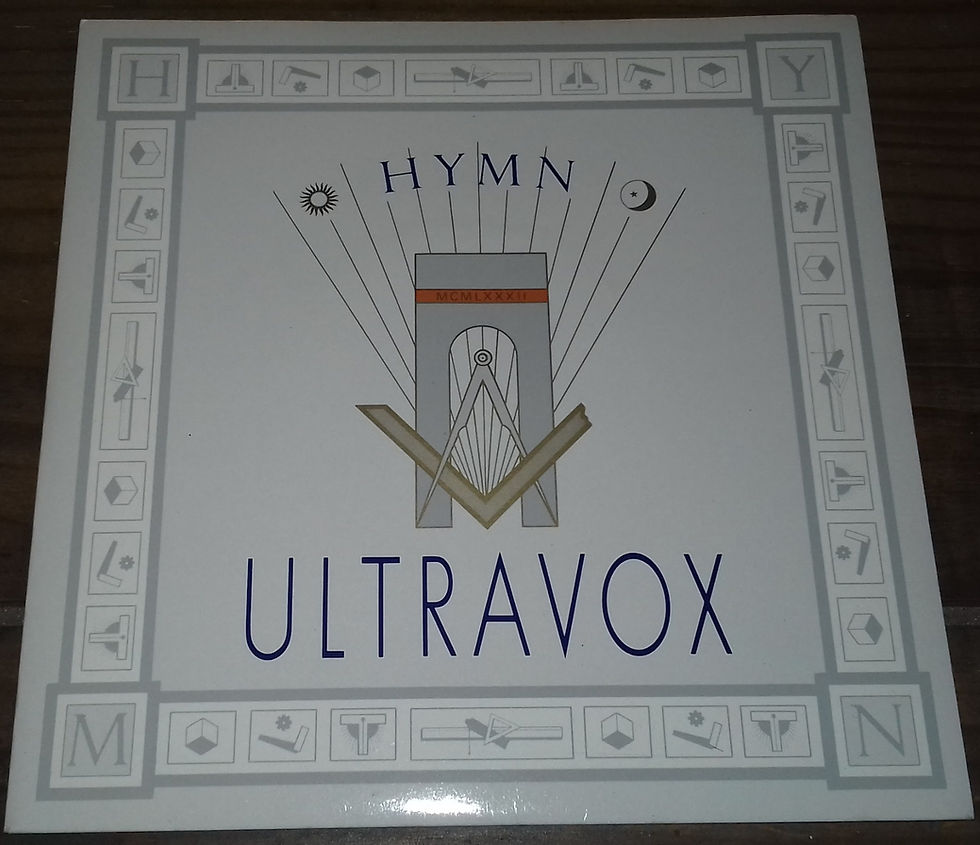 Ultravox - Hymn (7", Single, Blu) (Chrysalis)