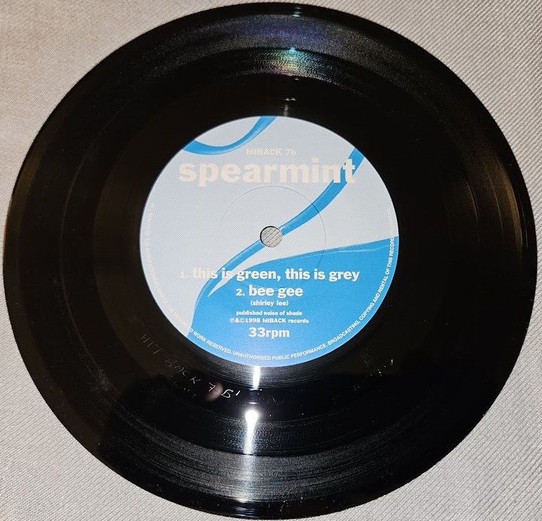 Thumbnail: Spearmint  - A Trip Into Space E.P. (7", EP, Ltd) (hitBACK)