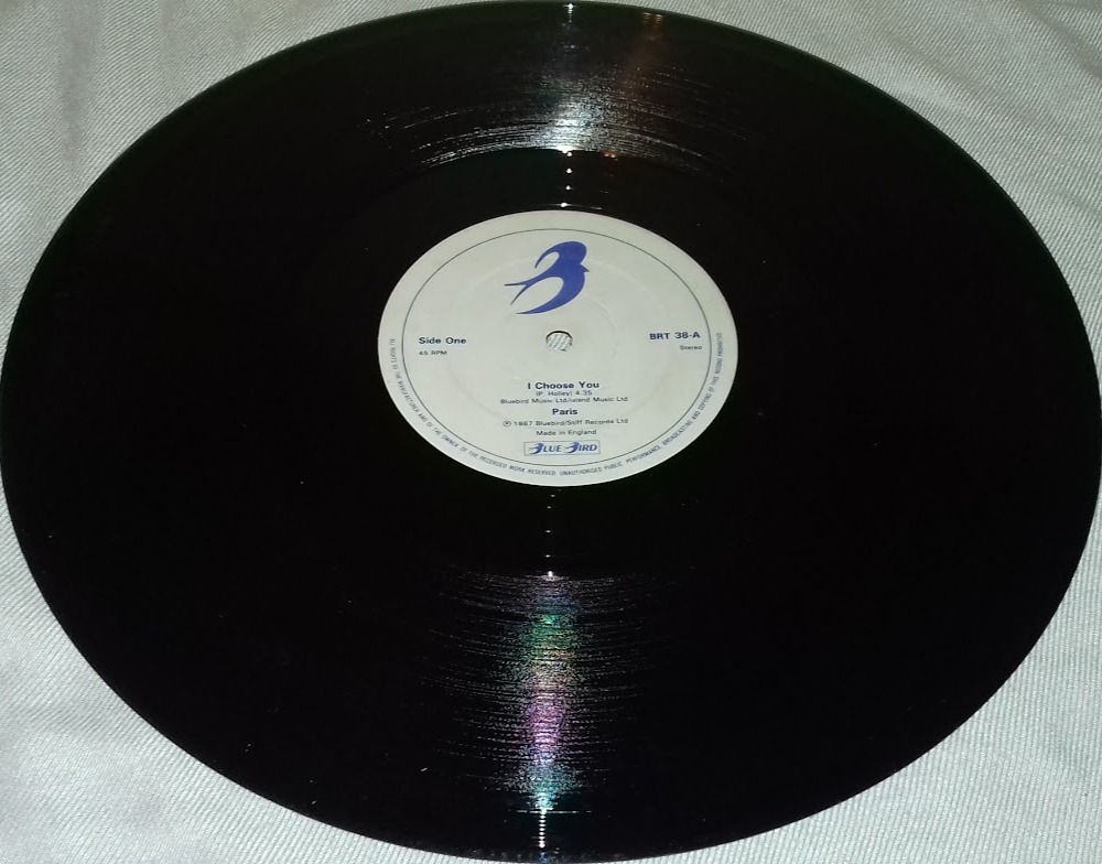 Paris - I Choose You / Punkin' Funkin' (12", RE) (Bluebird)