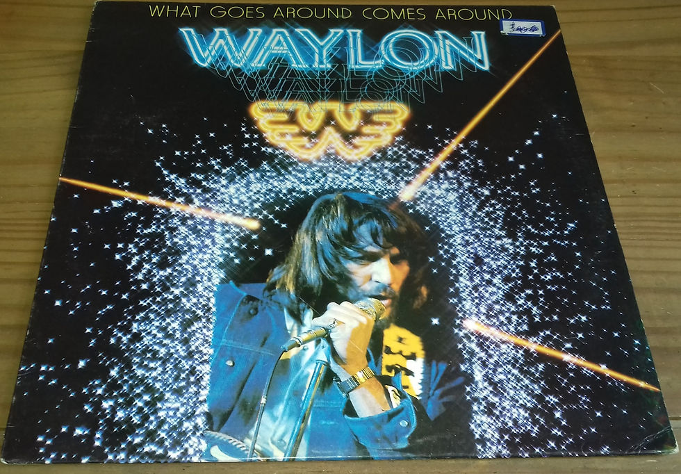 Waylon Jennings - What Goes Around Comes Around (LP, Album) (RCA Records)
