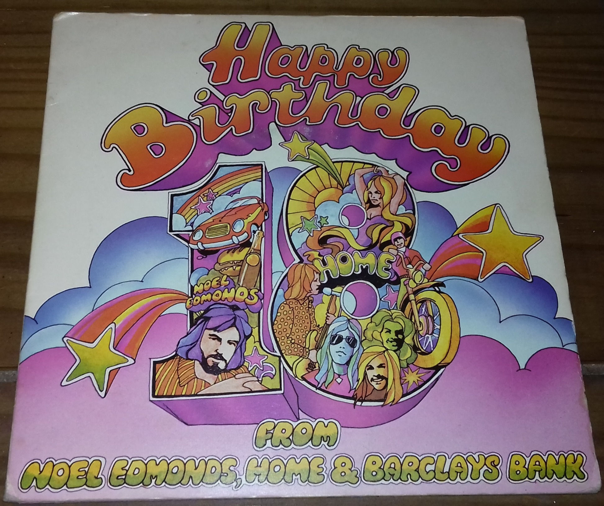 Noel Edmonds, Home (2) - Happy Birthday (7") (Barclays Bank)