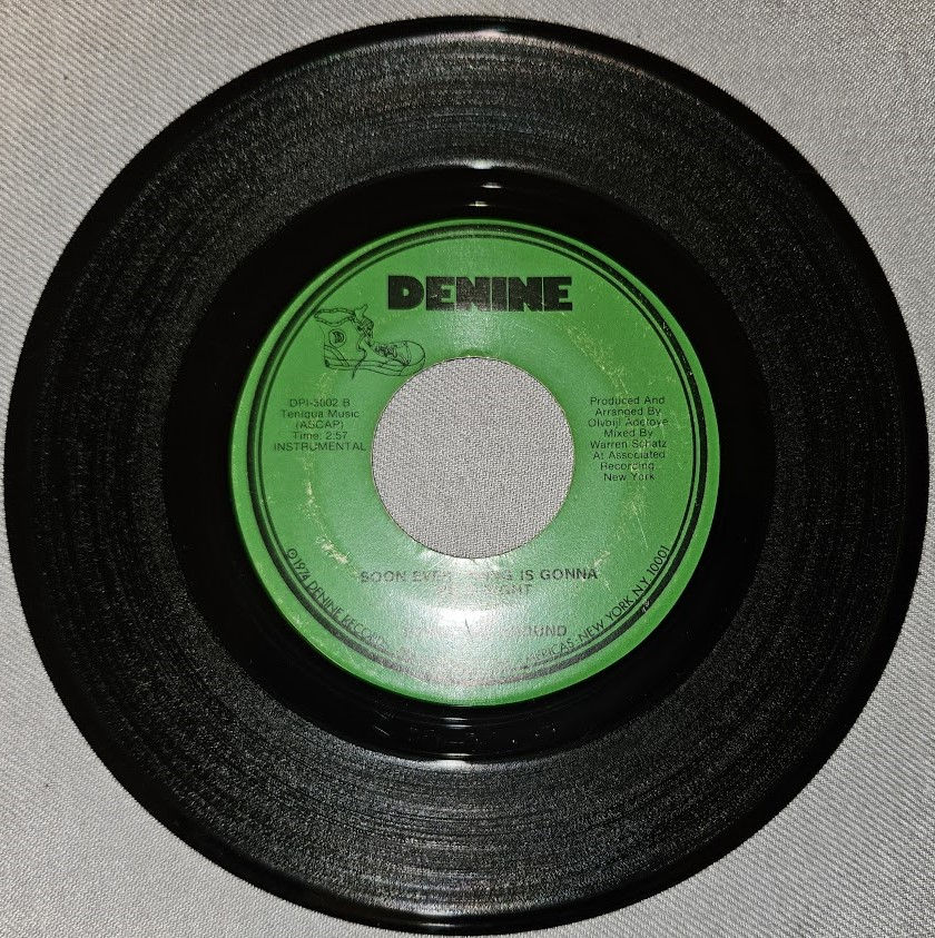 The Third Time Around - Soon Everything Is Gonna Be Alright (7") (Denine)