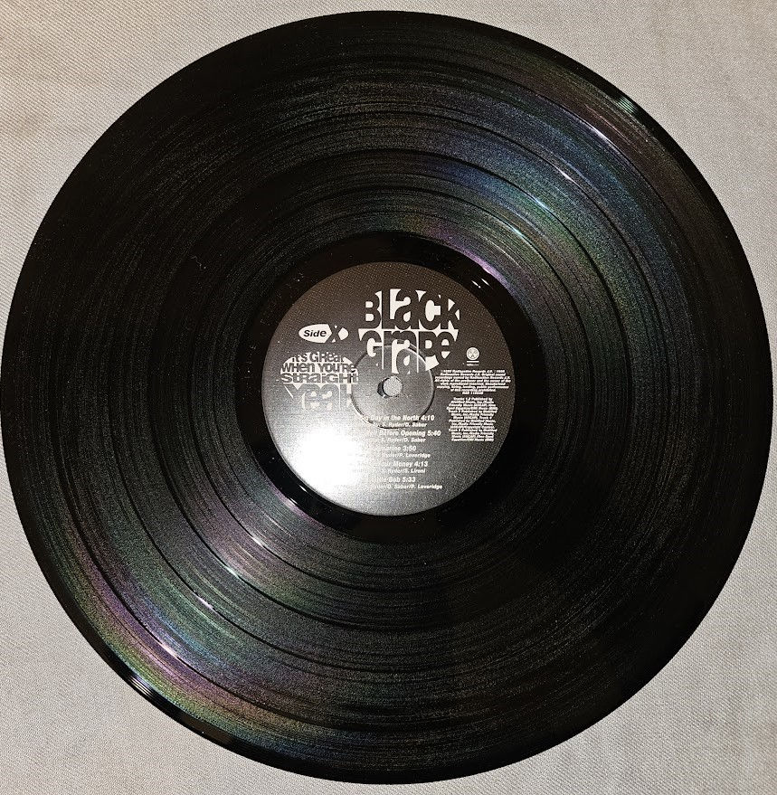 サムネイル： Black Grape - It's Great When You're Straight...Yeah (LP, Album) (Radioactive)