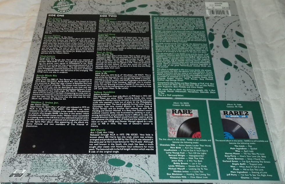 Miniature : Various - Rare 3 (LP, Comp) (Ariola)