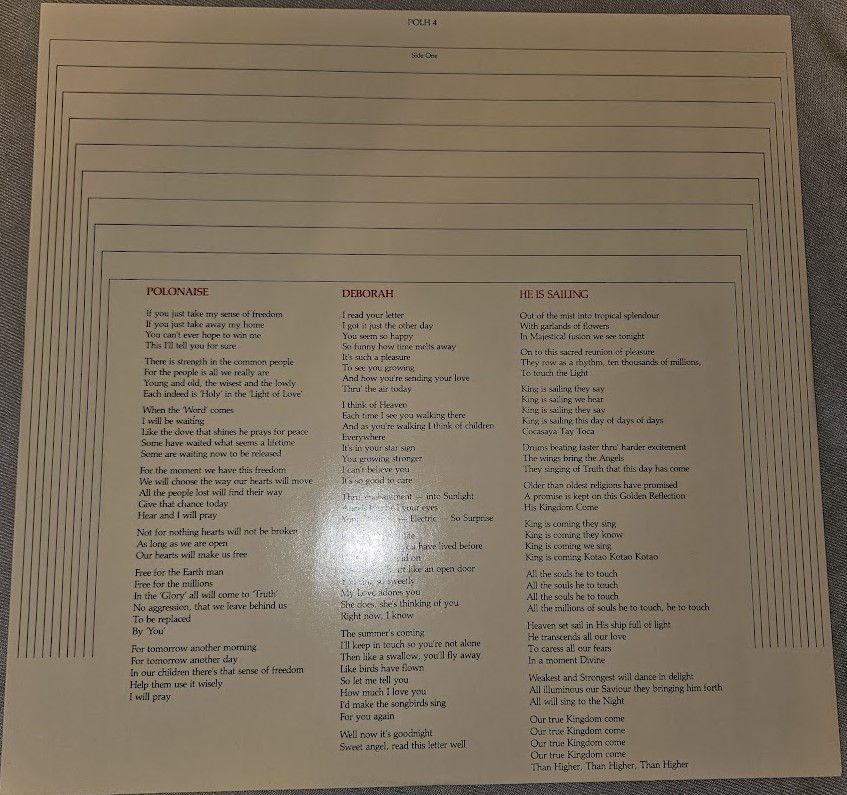 Miniaturbild: Jon & Vangelis - Private Collection (LP, Album) (Polydor, Polydor)