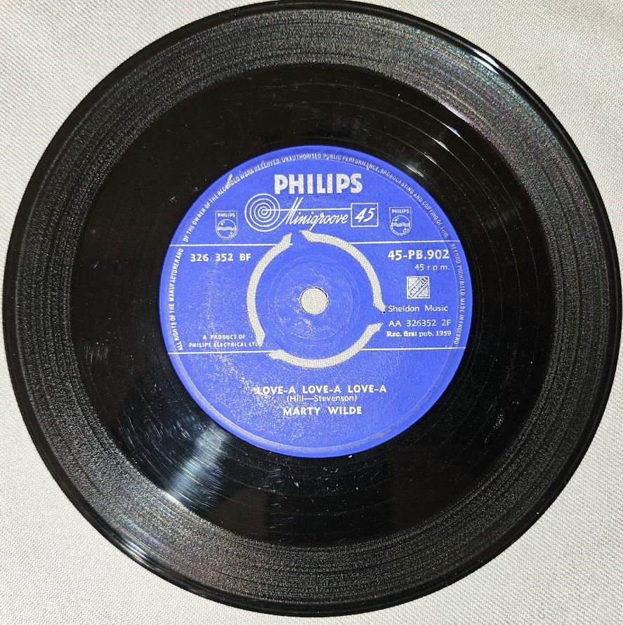 Marty Wilde - Donna (7") (Philips, Philips)