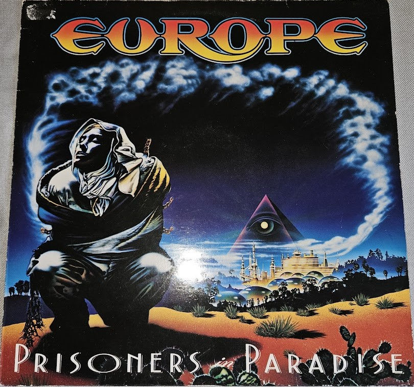 Europe - Prisoners In Paradise (LP, Album) (Epic, Epic)