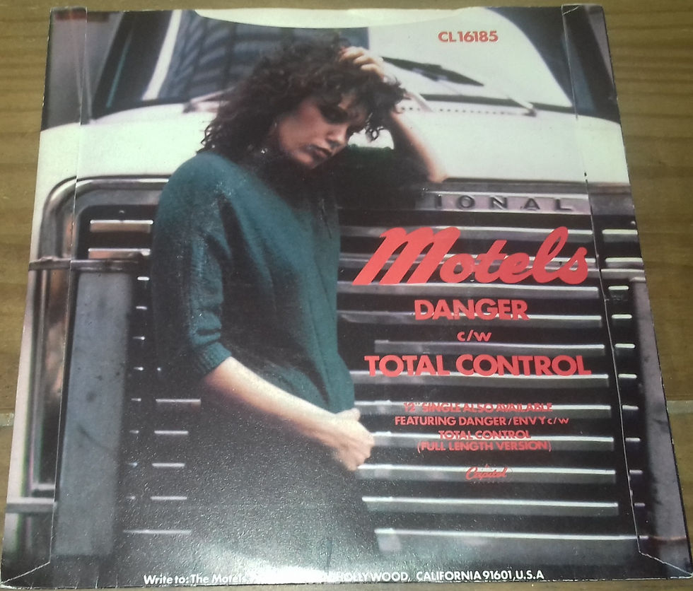 Miniatura: The Motels - Danger (7") (Capitol Records)