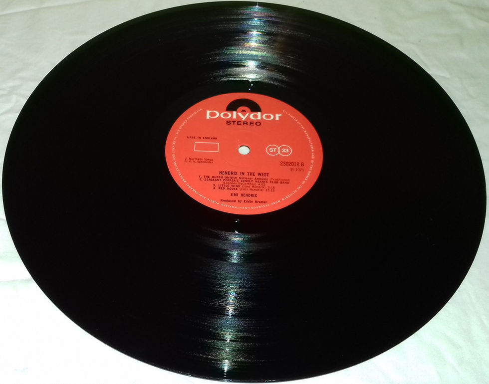 Pikkukuva: Jimi Hendrix - Hendrix In The West (LP, Album, Gat) (Polydor)