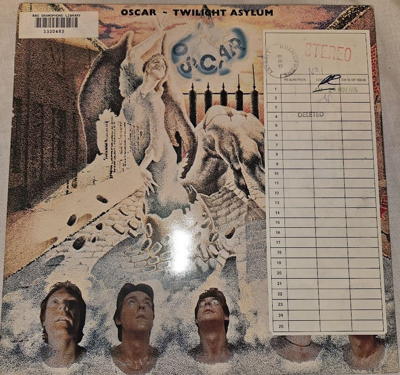 Oscar - Twilight Asylum (LP, Album) (DJM Records (2))