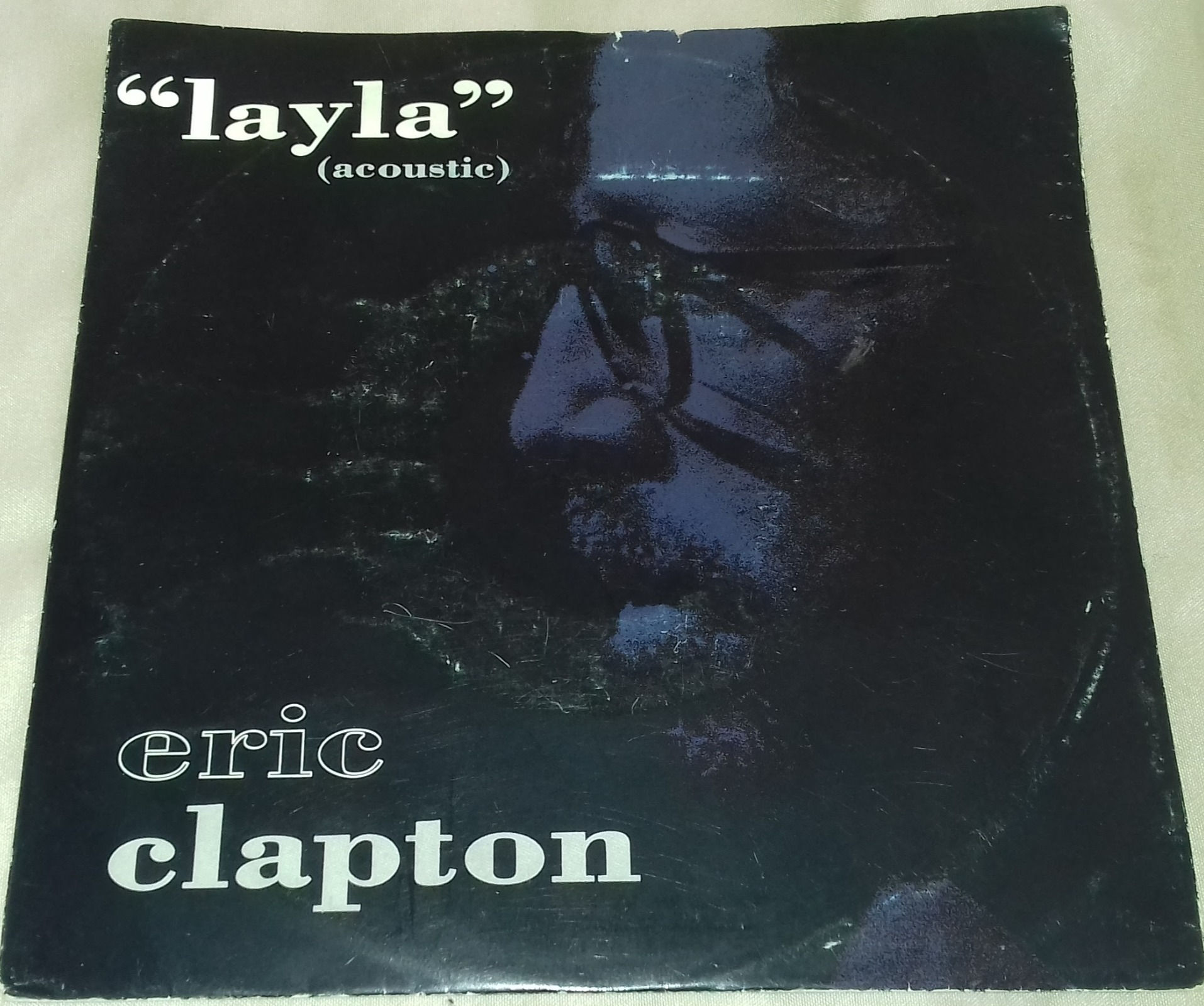 Eric Clapton - Layla (Acoustic) (7") (Reprise Records, Reprise Records, Duck Rec