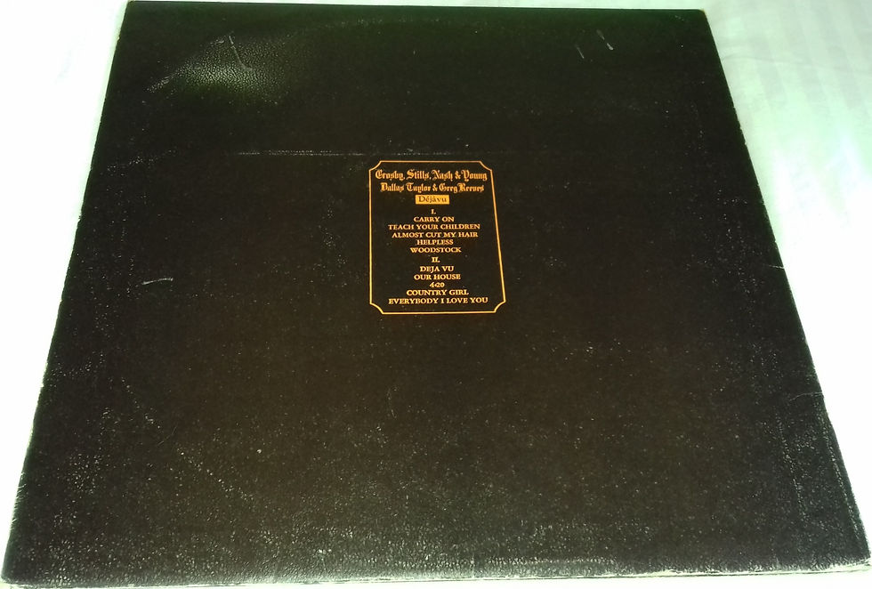 Miniature : Crosby, Stills, Nash & Young / Greg Reeves & Dallas Taylor - Déjà Vu (LP, Album,