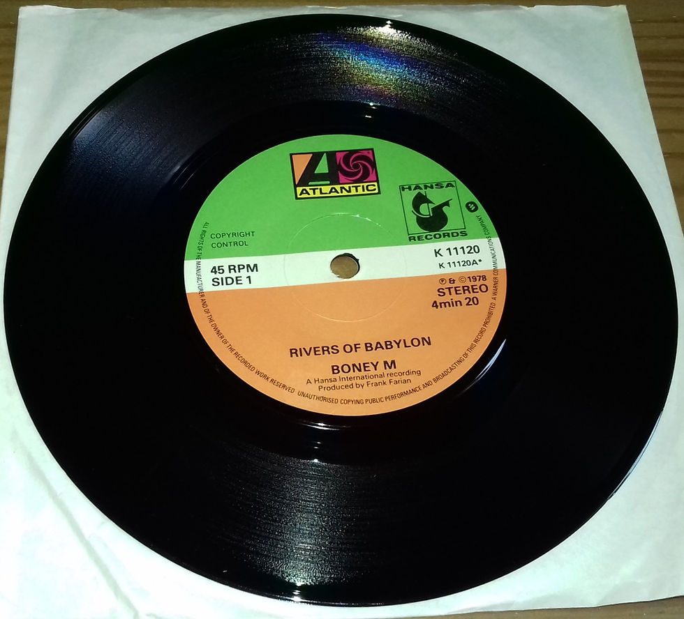Boney M* - Rivers Of Babylon (7", Single) (Atlantic, Hansa)