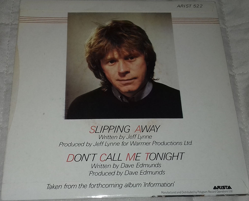 Miniaturbild: Dave Edmunds - Slipping Away (7", Single) (Arista)