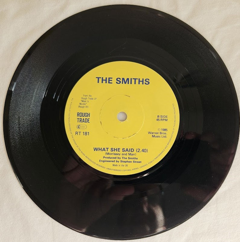 Thumbnail: The Smiths - Shakespeare's Sister (7", Single, Lyn) (Rough Trade)