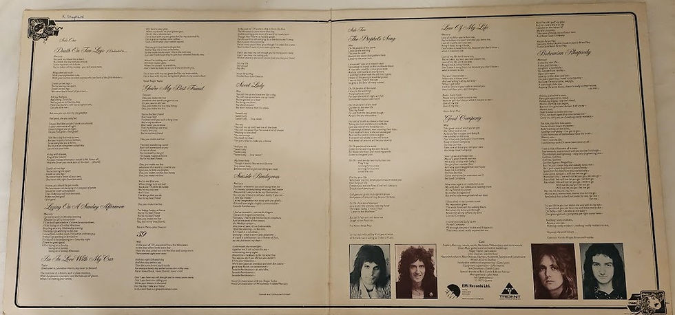 Miniaturbild: Queen - A Night At The Opera (LP, Album, Emb) (EMI, EMI)