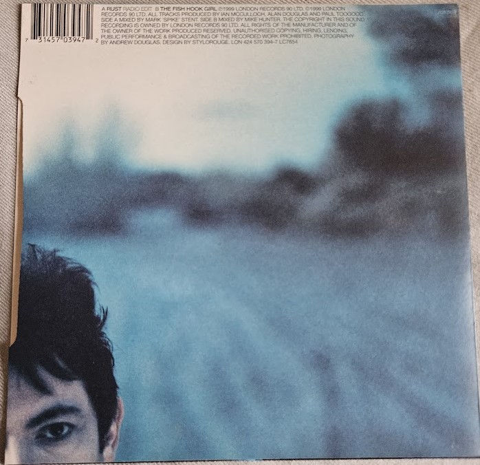 Miniatura: Echo & The Bunnymen - Rust (7", Single) (London Records, London Records)