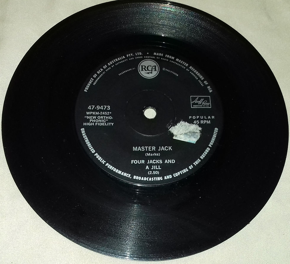 Four Jacks And A Jill - Master Jack (7", Single) (RCA)