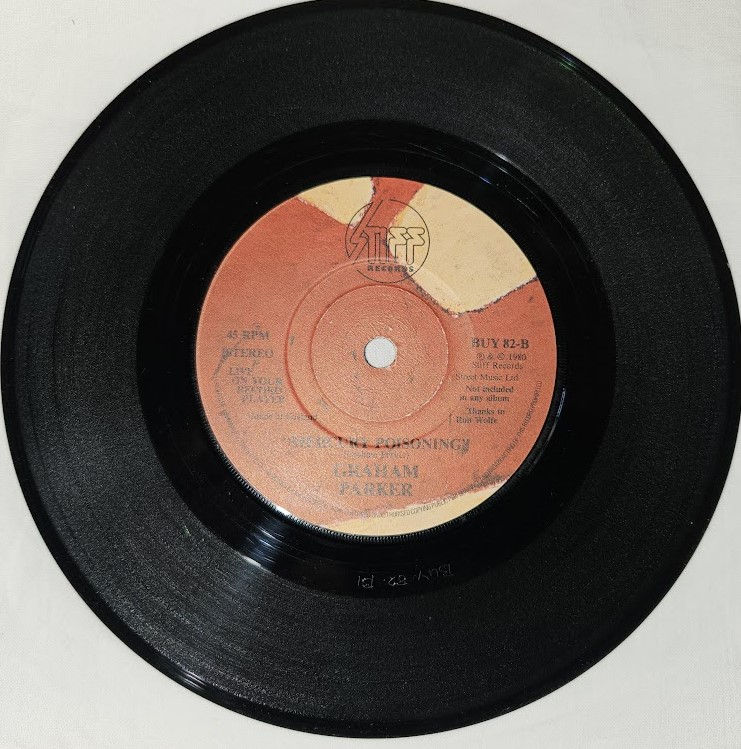 サムネイル： Graham Parker - Love Without Greed (7", Single) (Stiff Records)